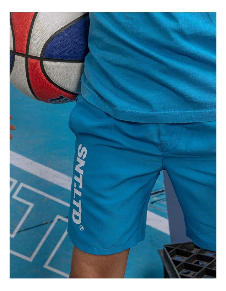 Pace Short (8-16 Years) in Blue image 2