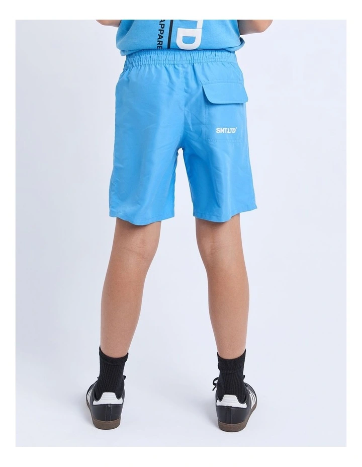 Pace Short (8-16 Years) in Blue image 3