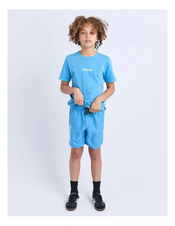 Pace Short (8-16 Years) in Blue image 4