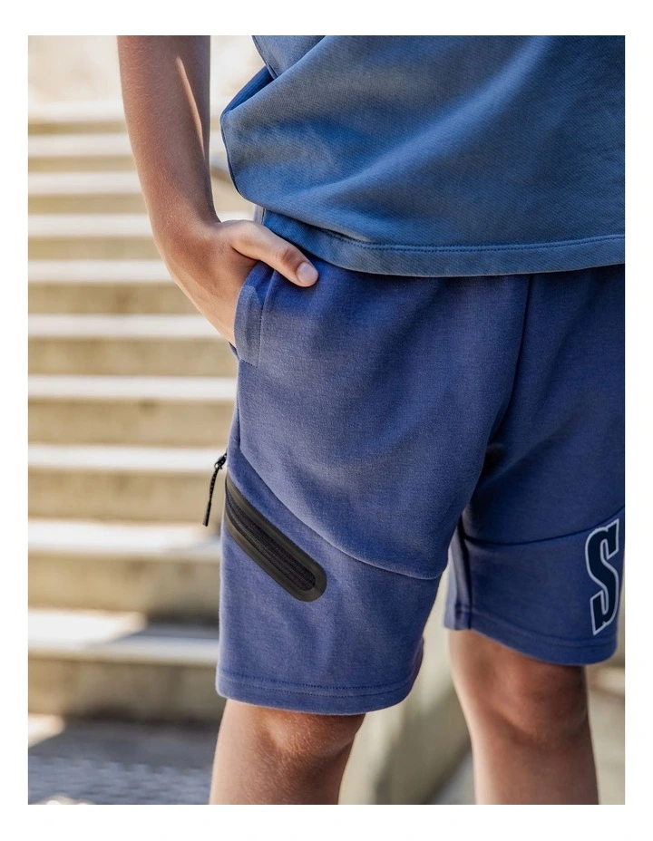 Baseline Short (8-16 Years) in Navy image 2