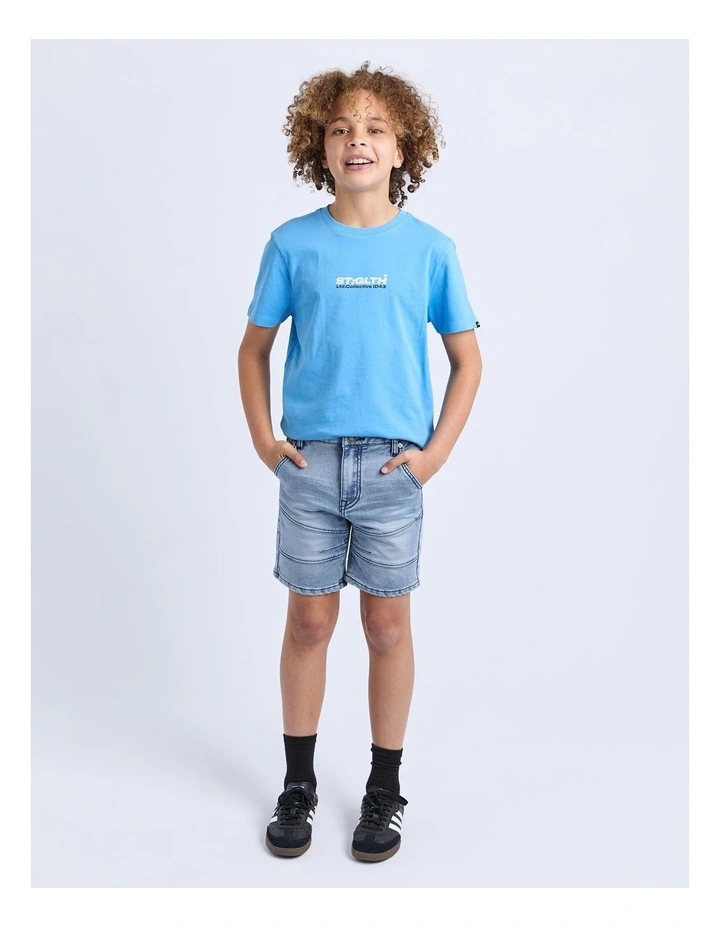 Como Short (8-16 Years) in Blue image 3