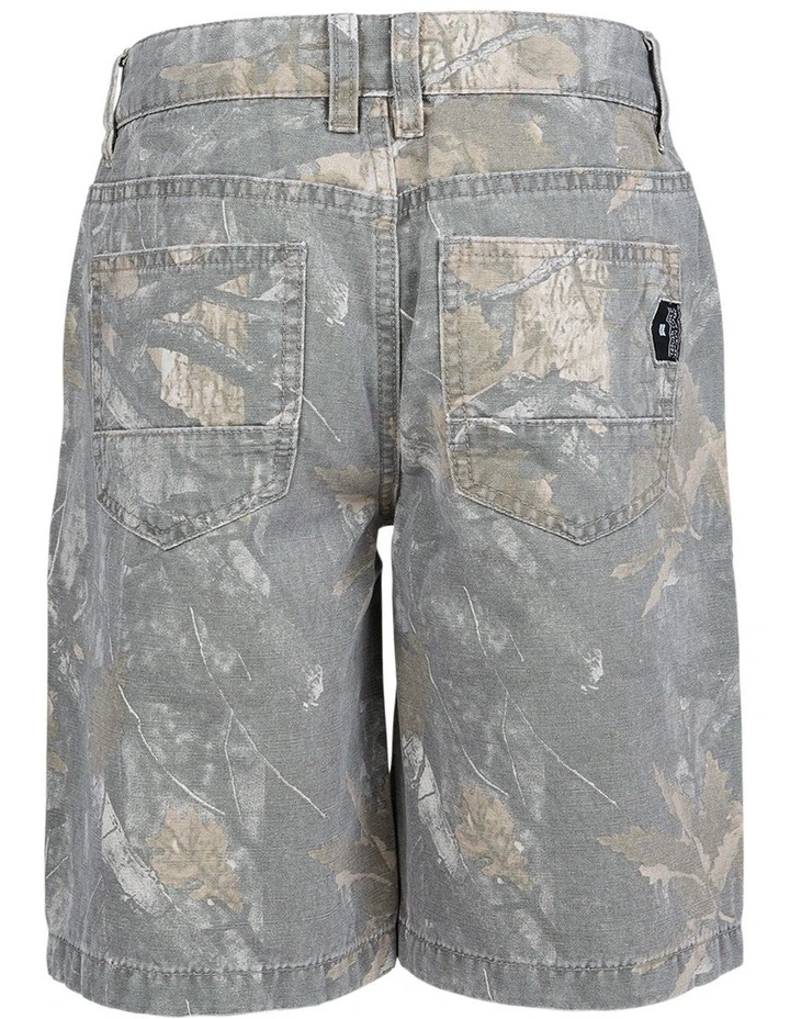 Tree Camo Jort (8-16Years) in Grey image 6
