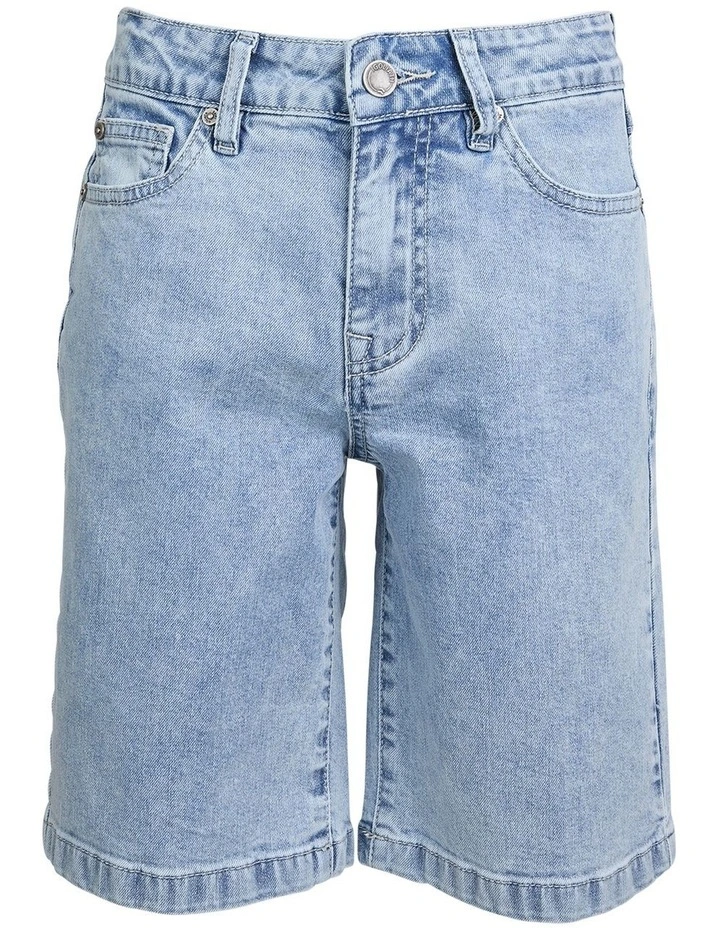 Overturn Jort Shorts (8-16 Years) in Blue image 1