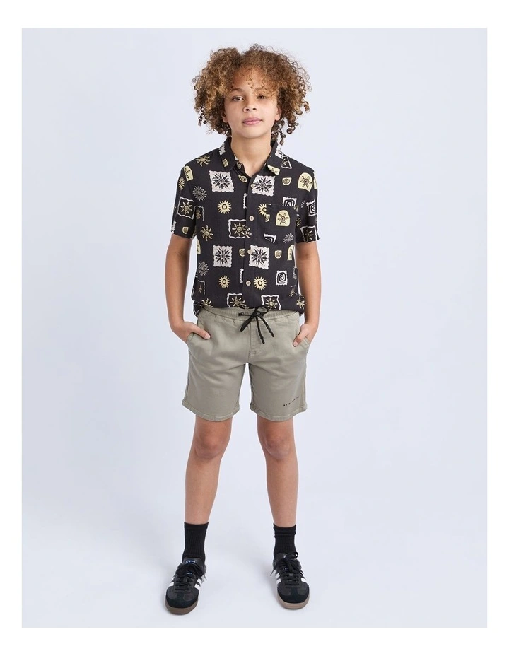 Fairhaven Short (8-16 Years) in Olive image 3