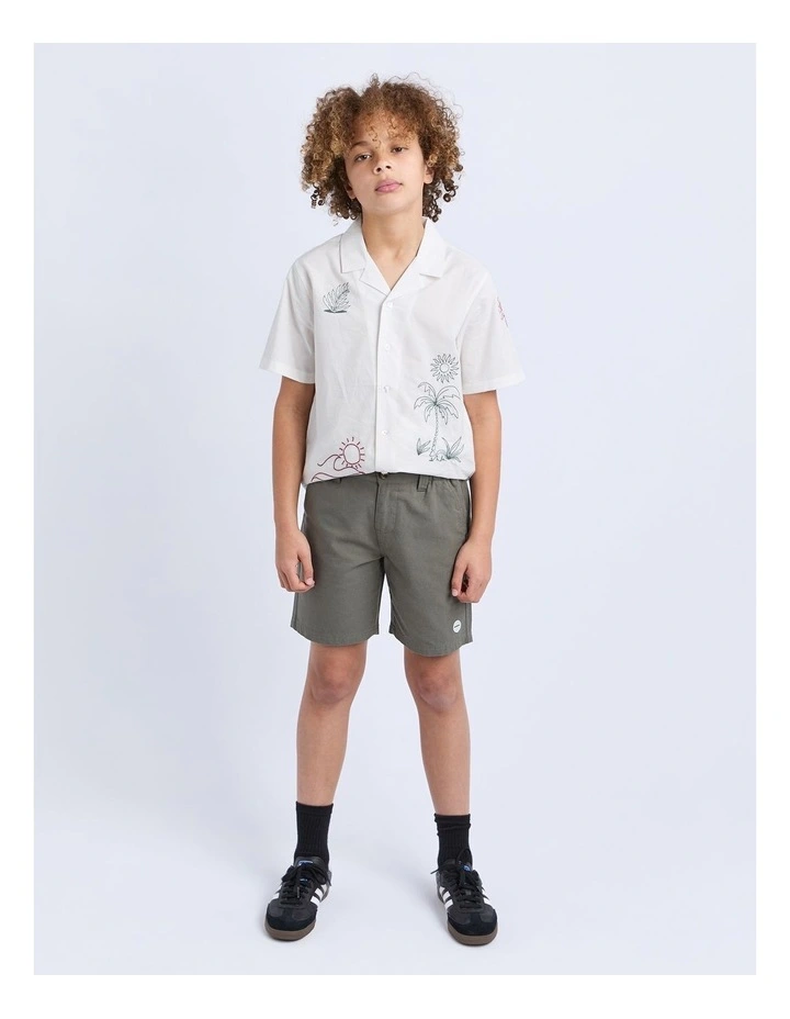 Holiday Shorts (8-16 Years) in Green image 3