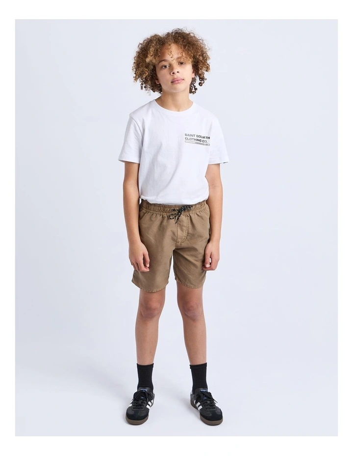 Illusion Short (8-16 Years) in Brown image 3