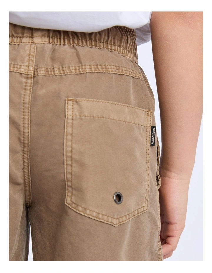 Illusion Short (8-16 Years) in Brown image 4