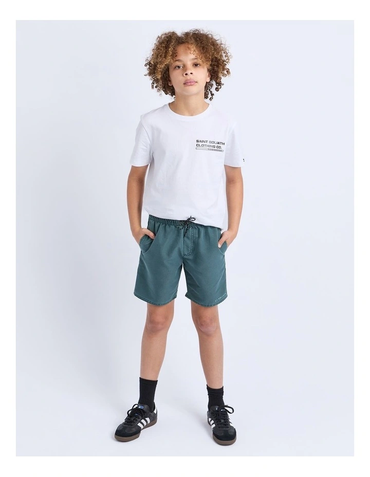 Illusion Short (8-16 Years) in Green image 3