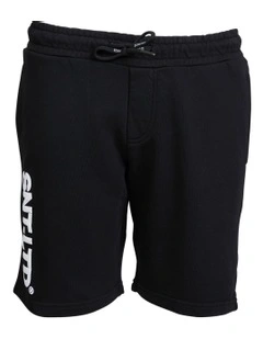 Podium Fleece Short (3-7 Years) in Black