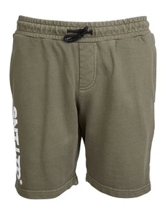 Podium Fleece Short (3-7 Years) in Green
