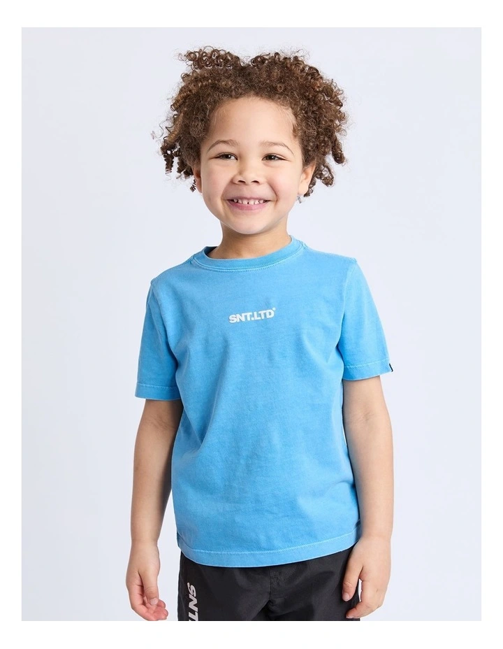 Pace Tee (3-7 Years) in Blue image 1