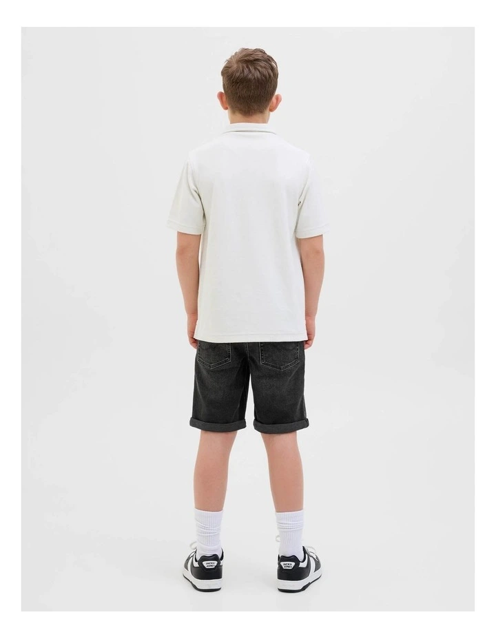 Jjirick Jjoriginal Shorts in Black Denim image 2