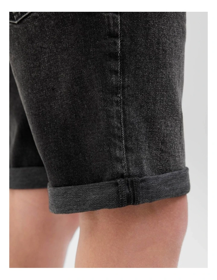 Jjirick Jjoriginal Shorts in Black Denim image 5