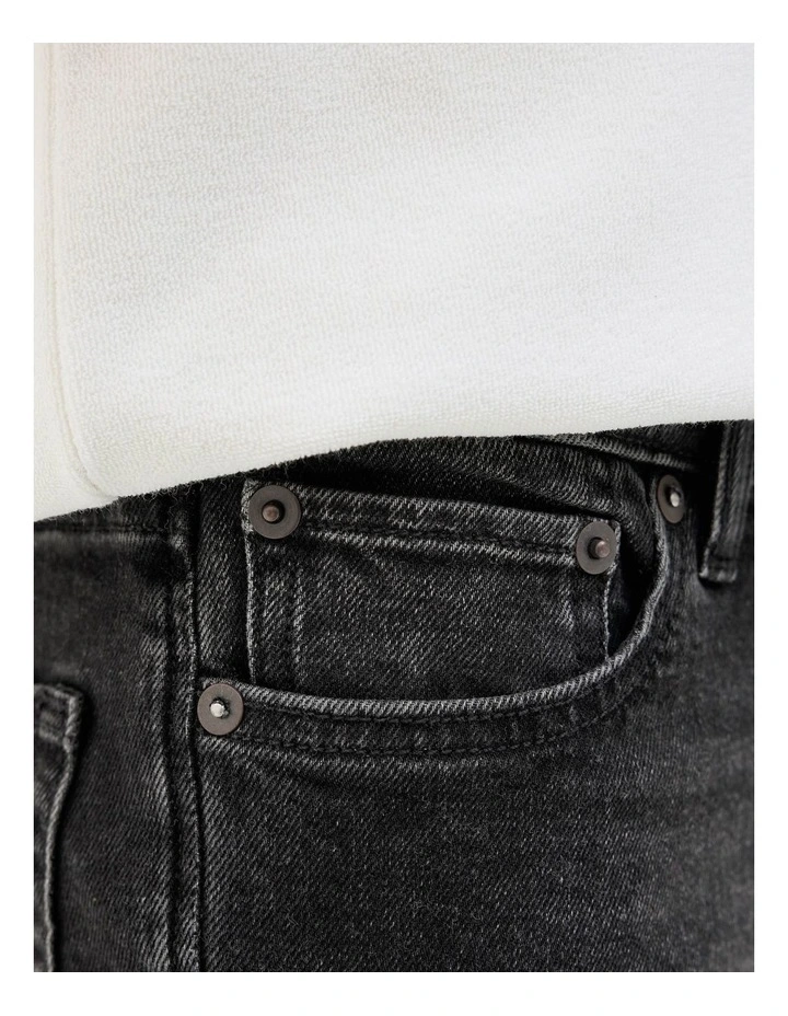 Jjirick Jjoriginal Shorts in Black Denim image 6