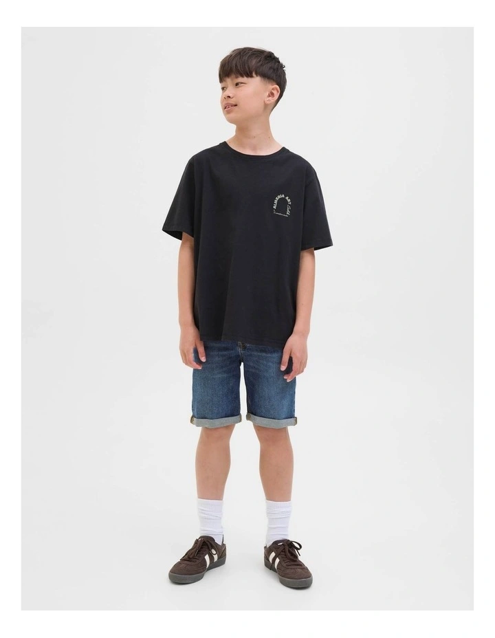 Jjirick Jjoriginal Shorts in Dark Blue Denim image 1