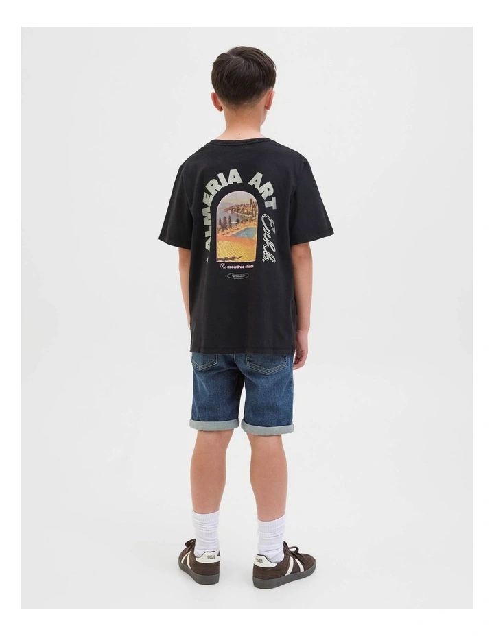 Jjirick Jjoriginal Shorts in Dark Blue Denim image 3