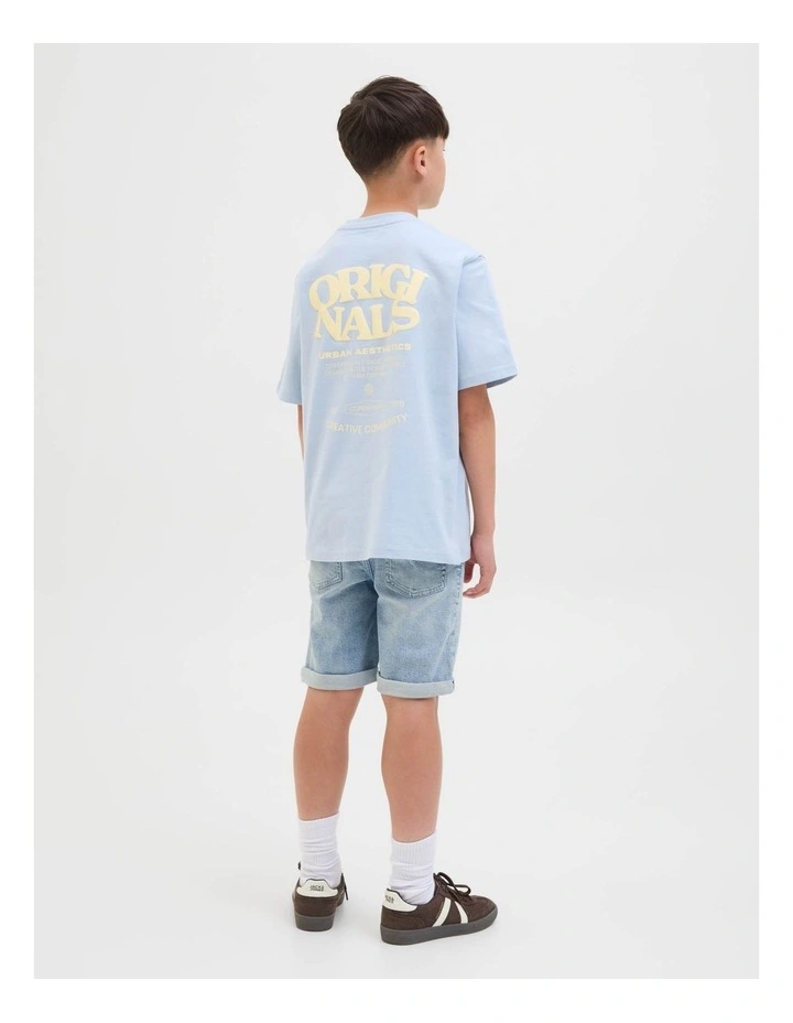 Jjirick Jjoriginal Shorts in Light Blue Denim image 2