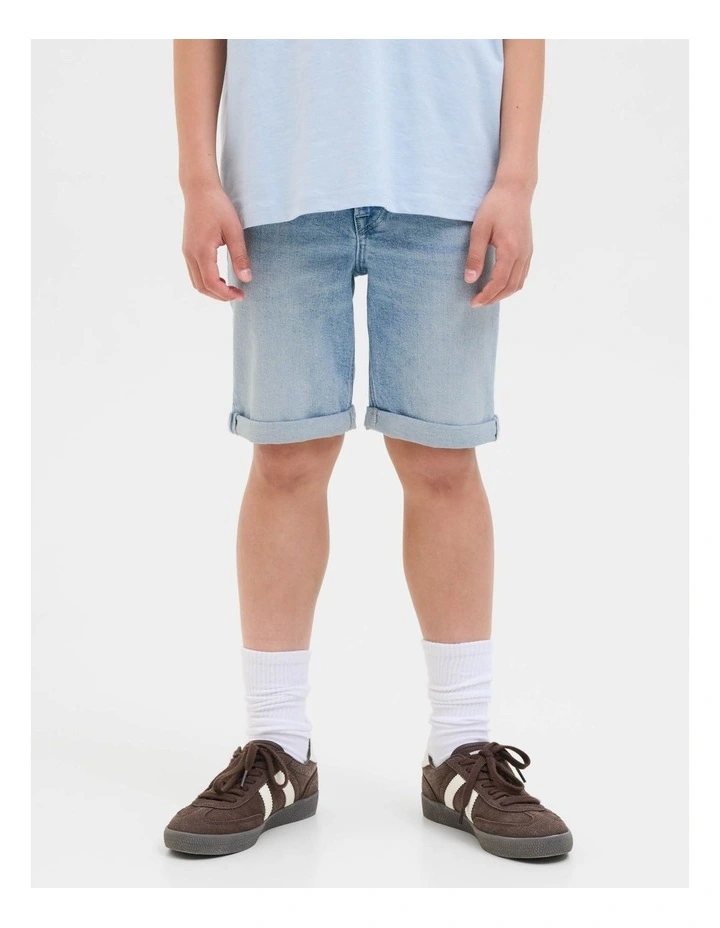 Jjirick Jjoriginal Shorts in Light Blue Denim image 4