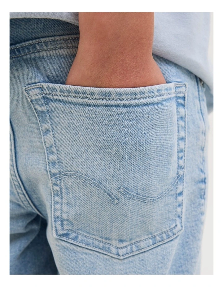 Jjirick Jjoriginal Shorts in Light Blue Denim image 6