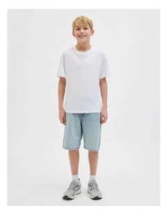 Alex Original Denim Shorts in Blue Denim