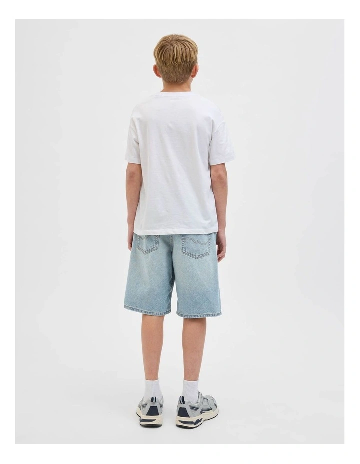 Alex Original Denim Shorts in Blue Denim image 2