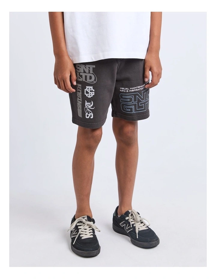 Road Trip Short (8-16 Years) in Grey image 1