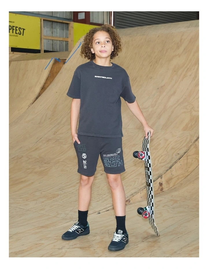 Road Trip Short (8-16 Years) in Grey image 2