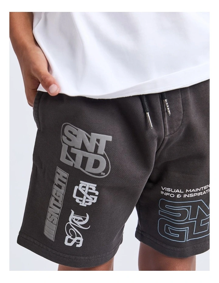 Road Trip Short (8-16 Years) in Grey image 5