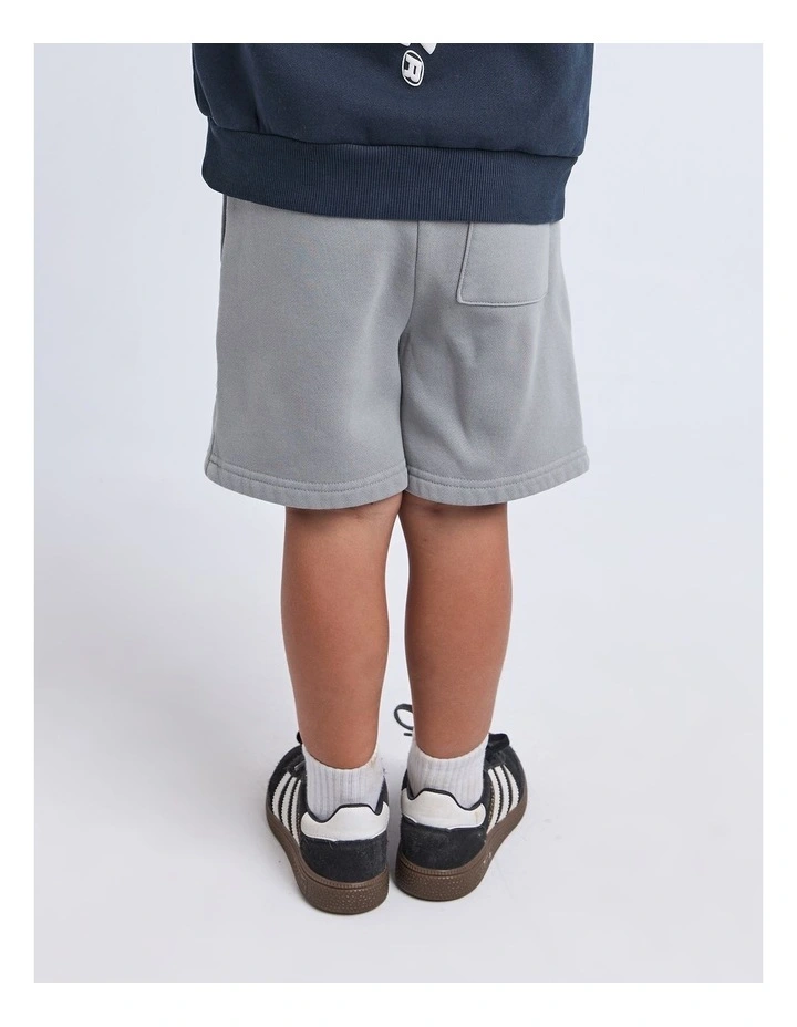 Challenger Fleece Short (3-7 Years) in Grey image 2