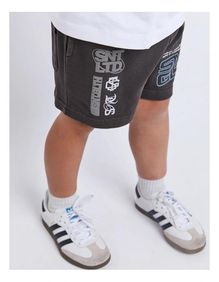 Road Trip Short (3-7 Years) in Grey image 4