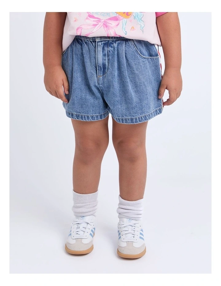 Love Denim Short (3-7 Years) in Denim image 1