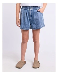 Love Denim Short (8-16 Years) in Denim