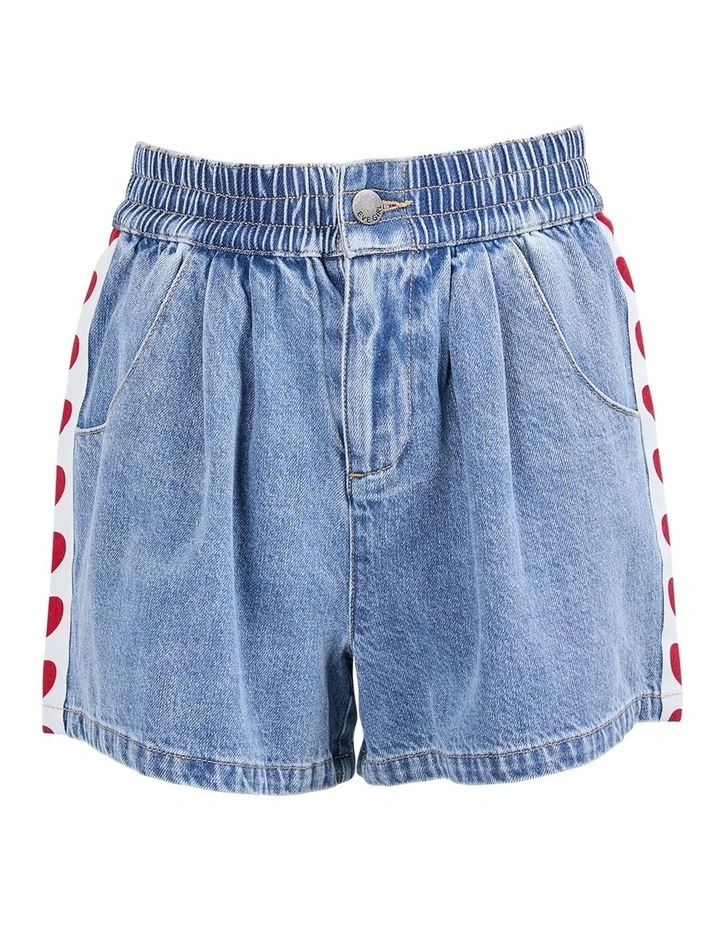 Love Denim Short (8-16 Years) in Denim image 6
