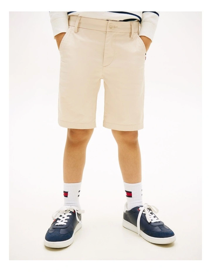 Boys 1985 Collection Chino Shorts (8-16 Years) in Biege image 2