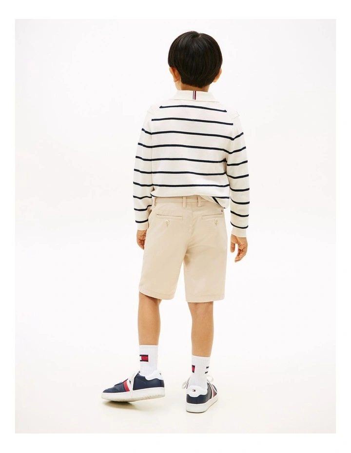 Boys 1985 Collection Chino Shorts (8-16 Years) in Biege image 4