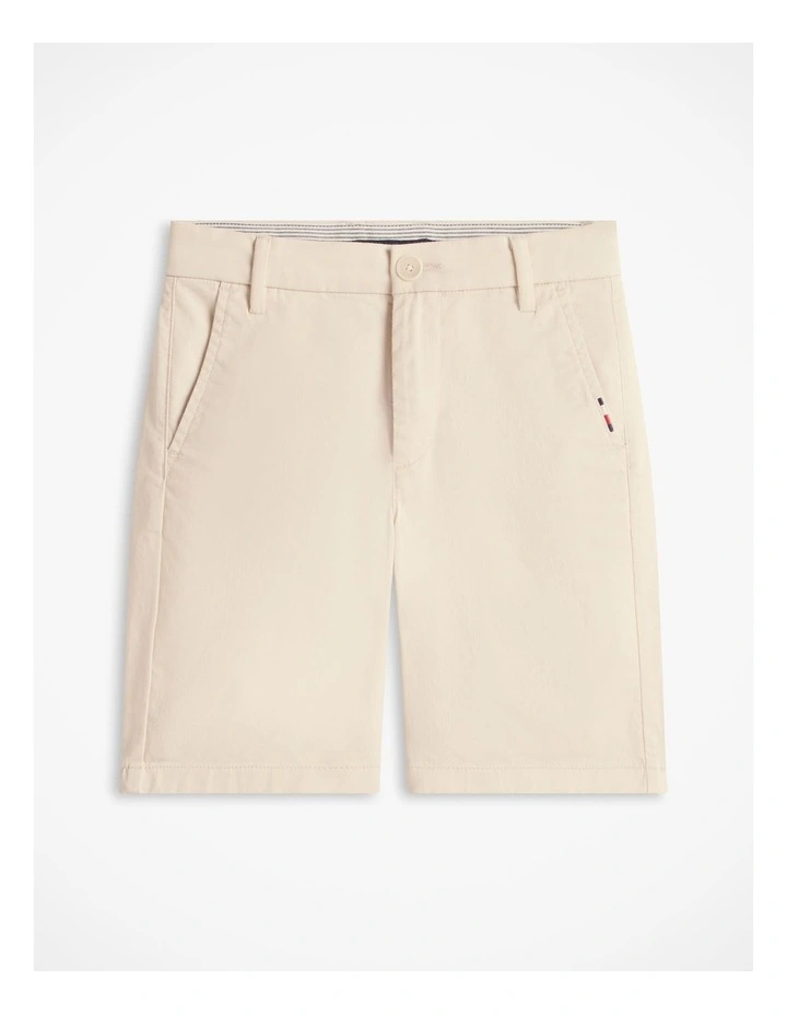 Boys 1985 Collection Chino Shorts (8-16 Years) in Biege image 5