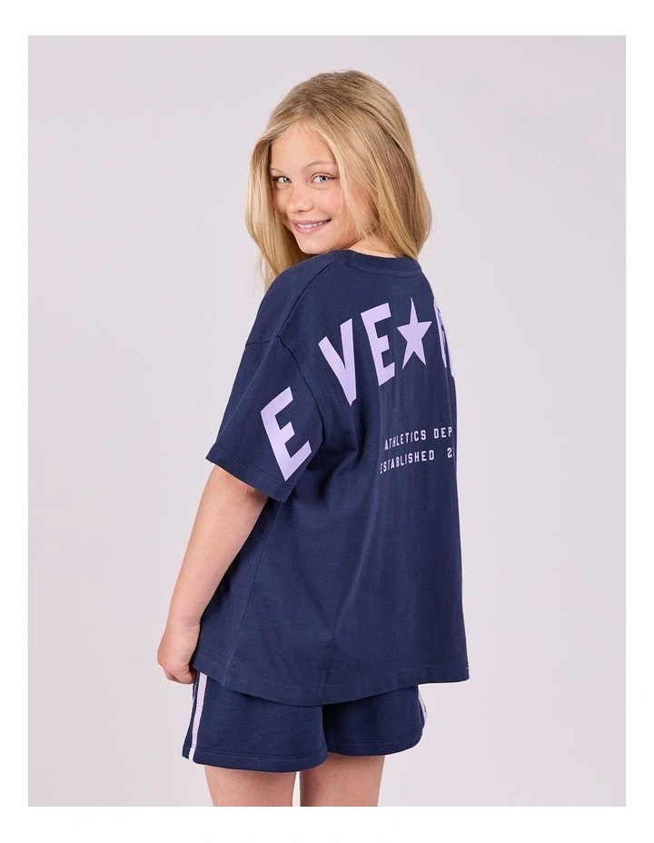 Lounge Club Short (8-16 Years) in Navy image 3