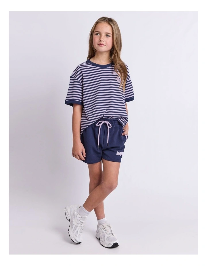 Lounge Club Short (8-16 Years) in Navy image 5