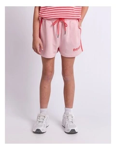 Lounge Club Short (8-16 Years) in Pale Pink
