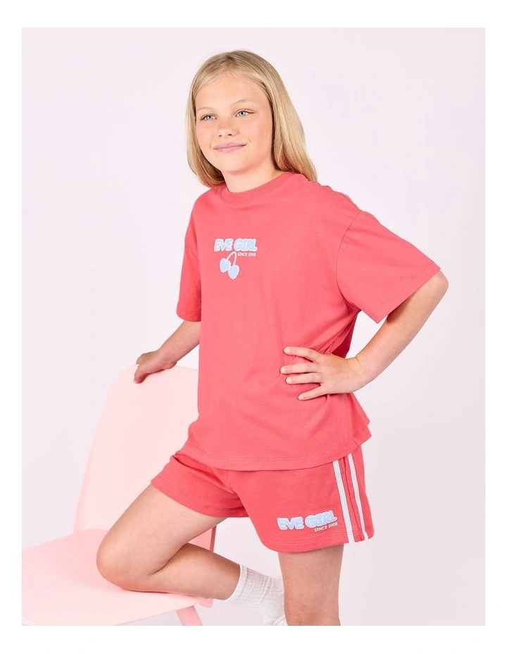 Lounge Club Short (8-16 Years) in Watermelon image 2