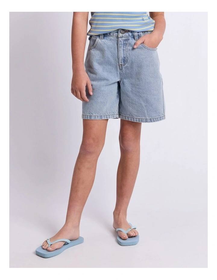 Maeve Relaxed Short (8-16 Years) in Bleach image 1