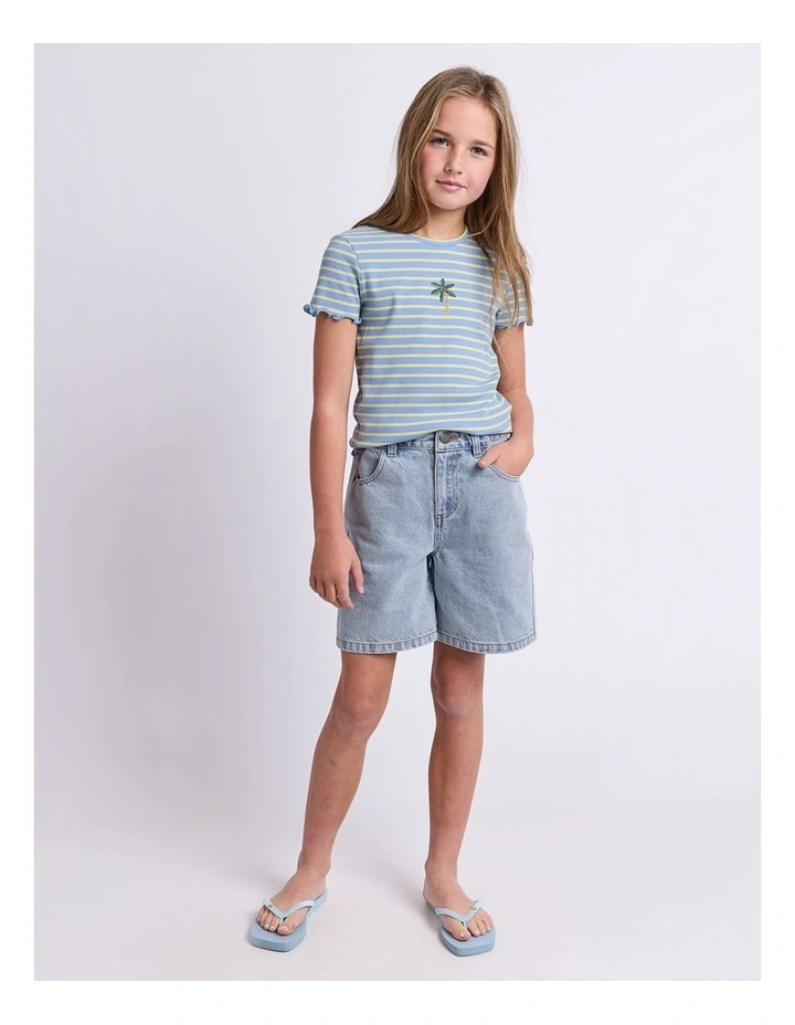 Maeve Relaxed Short (8-16 Years) in Bleach image 3