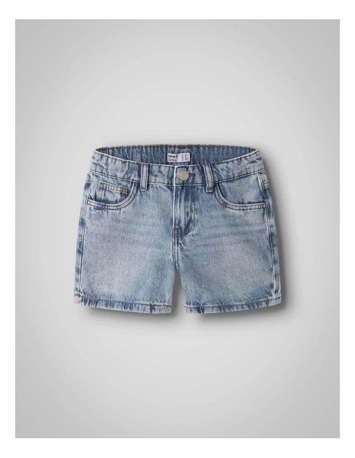 Rose Denim Shorts image 4
