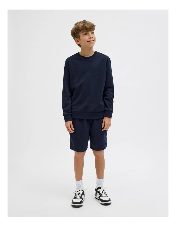 JJ BRADLEY SWEAT CARGO SHORTS JNR image 2