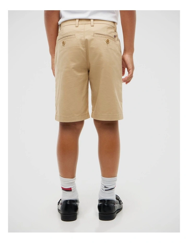 Boys 1985 Collection Chino Shorts (8-16 years) in Beige image 3