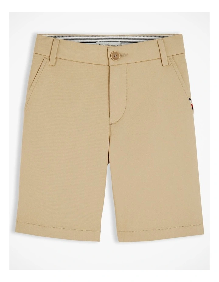 Boys 1985 Collection Chino Shorts (8-16 years) in Beige image 5