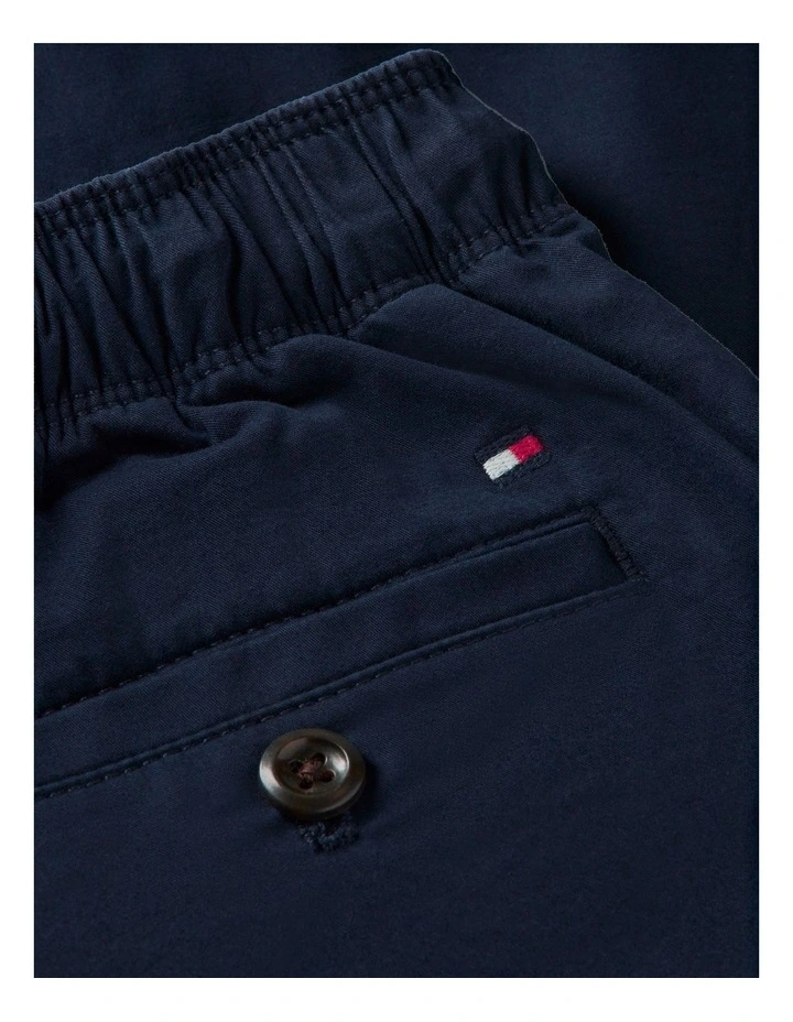 Boys Essential Relaxed Paper Touch Shorts (3-7 years) in Blue image 6