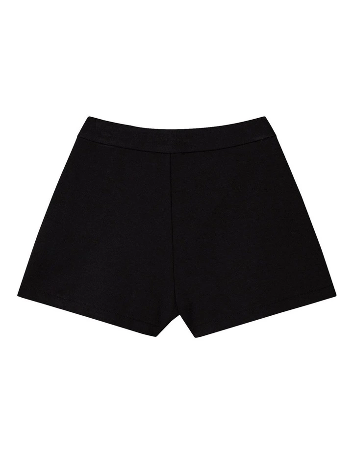 GIRLS 8-16 Twill Punto Skort in Black image 2