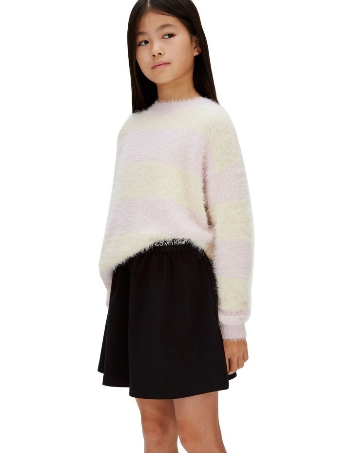 Punto Skirt in Black image 3