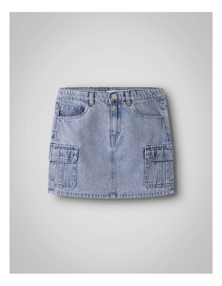 Mella Denim Cargo Skirt image 2